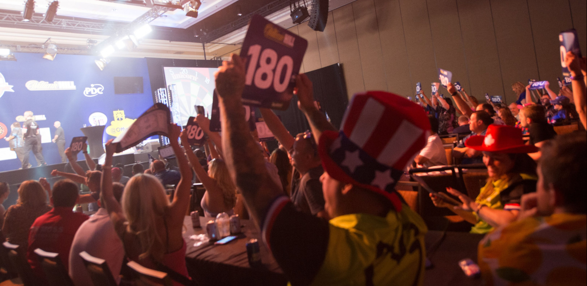US Darts Masters crowd (PDC)