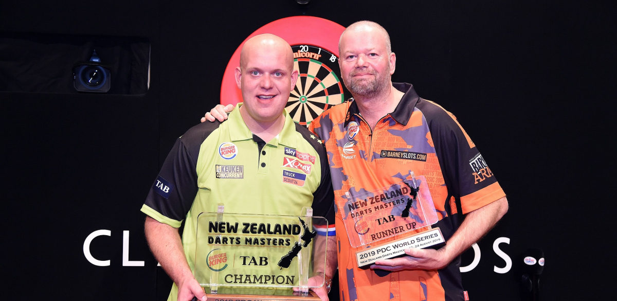 Michael van Gerwen & Raymond van Barneveld (Photosport)