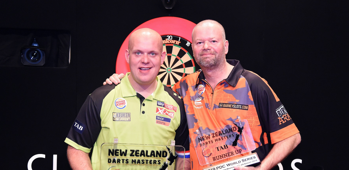 Michael van Gerwen & Raymond van Barneveld (Photosport, PDC)