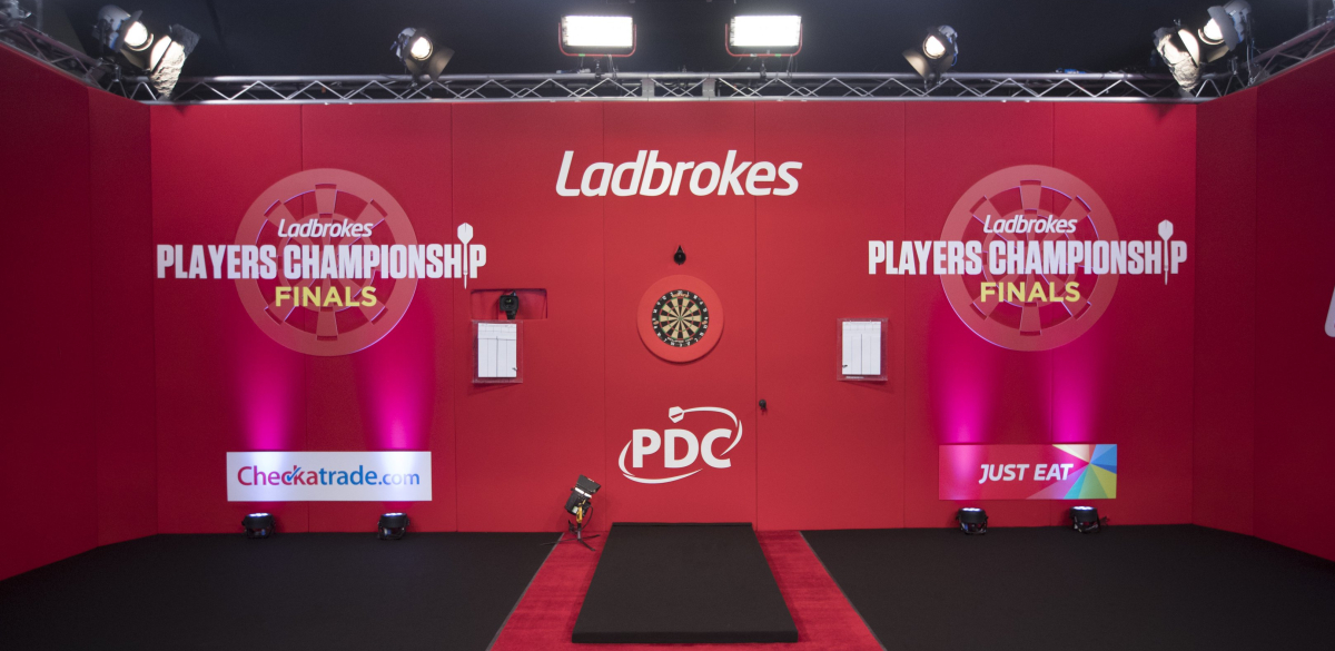 Players Championship Finals stage (Lawrence Lustig, PDC)