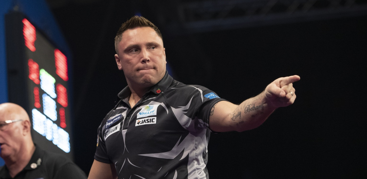 Gerwyn Price - BoyleSports Grand Slam of Darts (Lawrence Lustig, PDC)