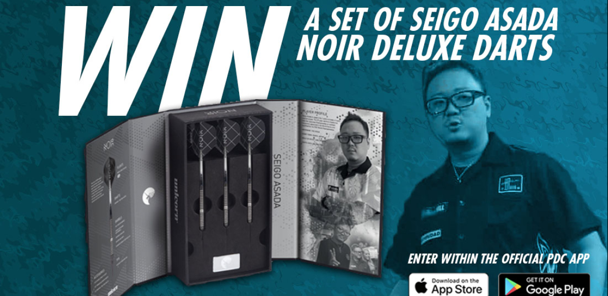 Win Seigo Asada darts (PDC)