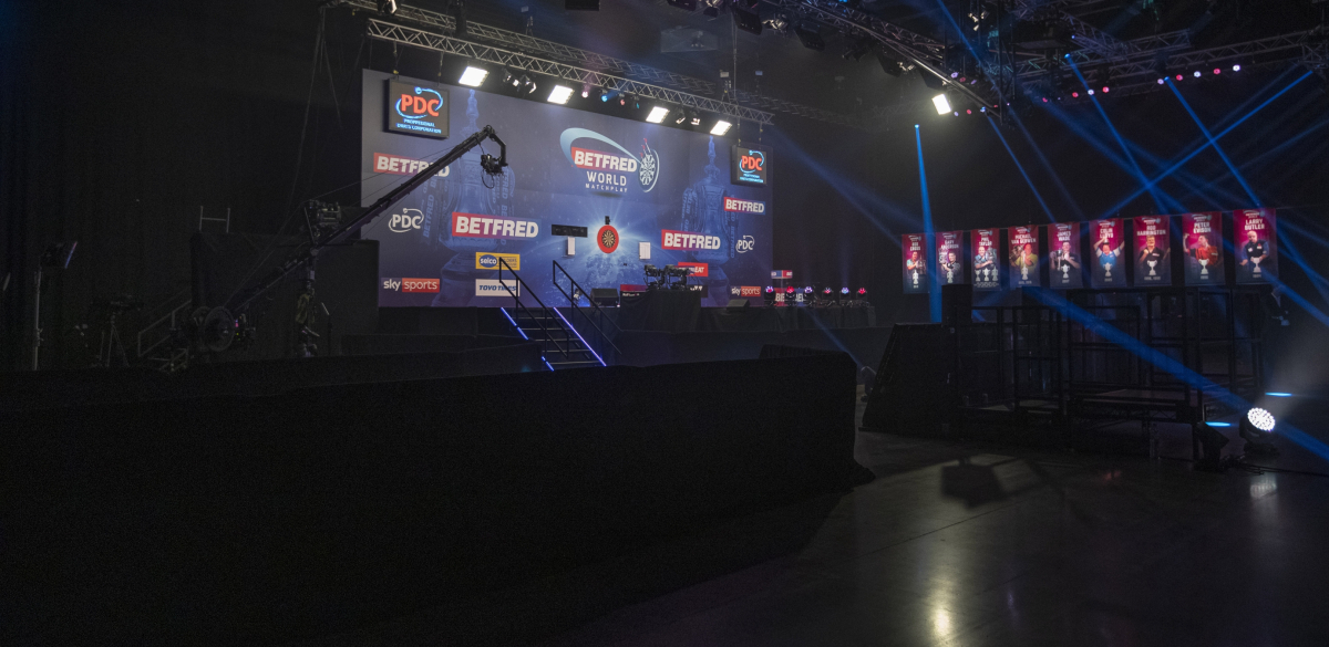 World Matchplay stage