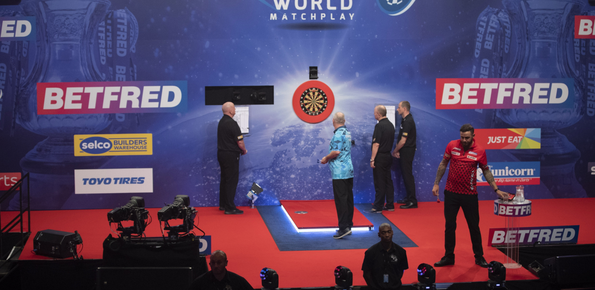 World Matchplay stage