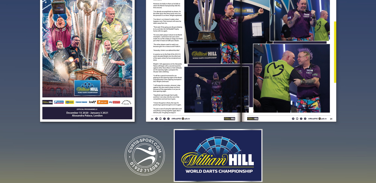 William Hill World Darts Championship Programme