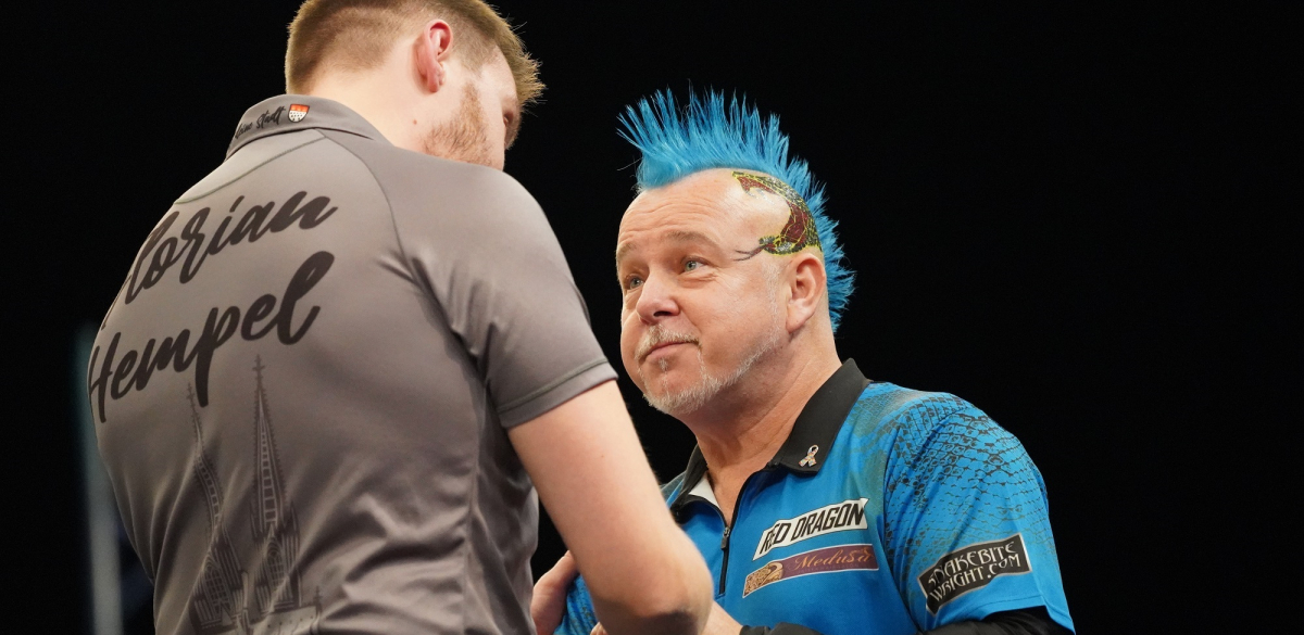 Florian Hempel & Peter Wright (DAZN)