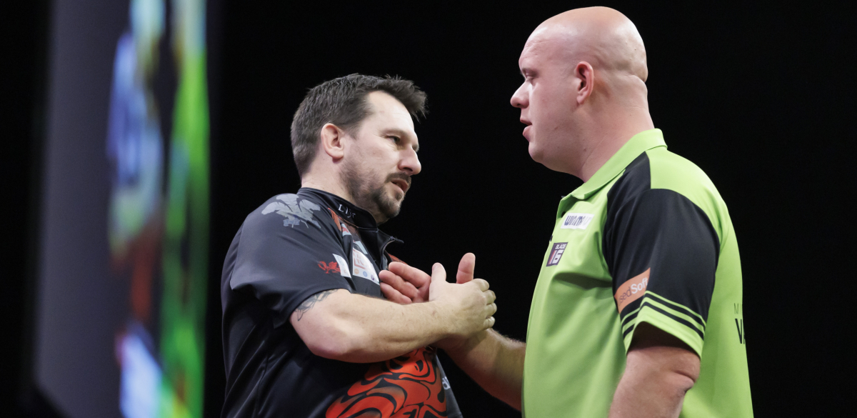 Jonny Clayton, Michael van Gerwen