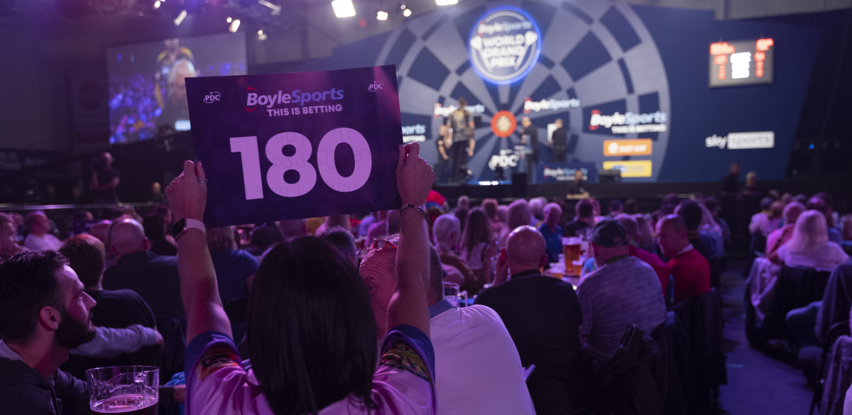 Fans at 2021 BoyleSports World Grand Prix