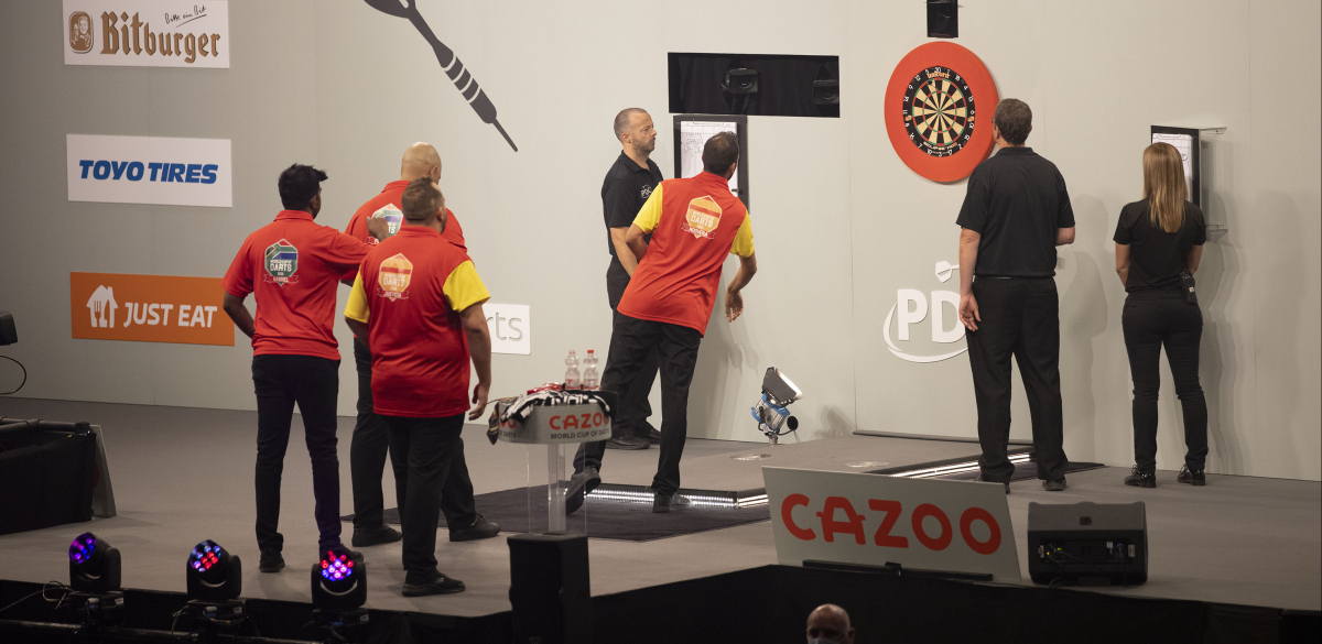 Spain v South Africa at the 2021 World Cup of Darts