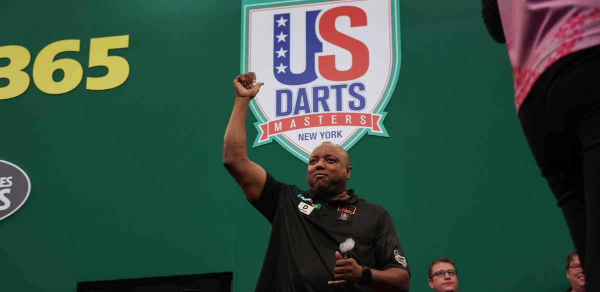 Leonard Gates - 2022 bet365 US Darts Masters (Ed Mulholland, PDC)