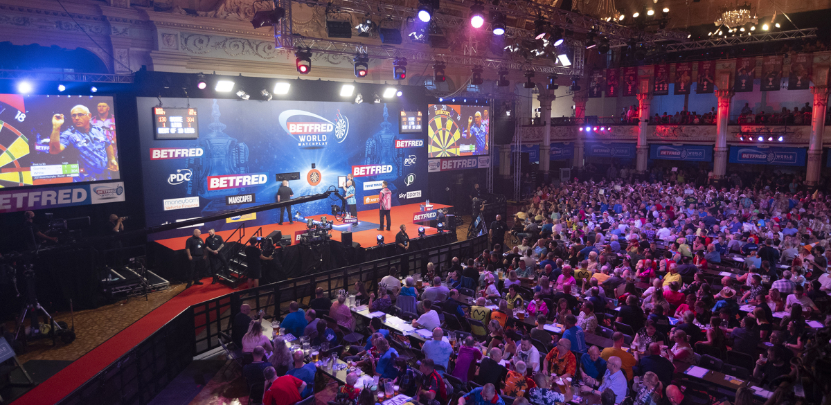 General view of the 2022 World Matchplay