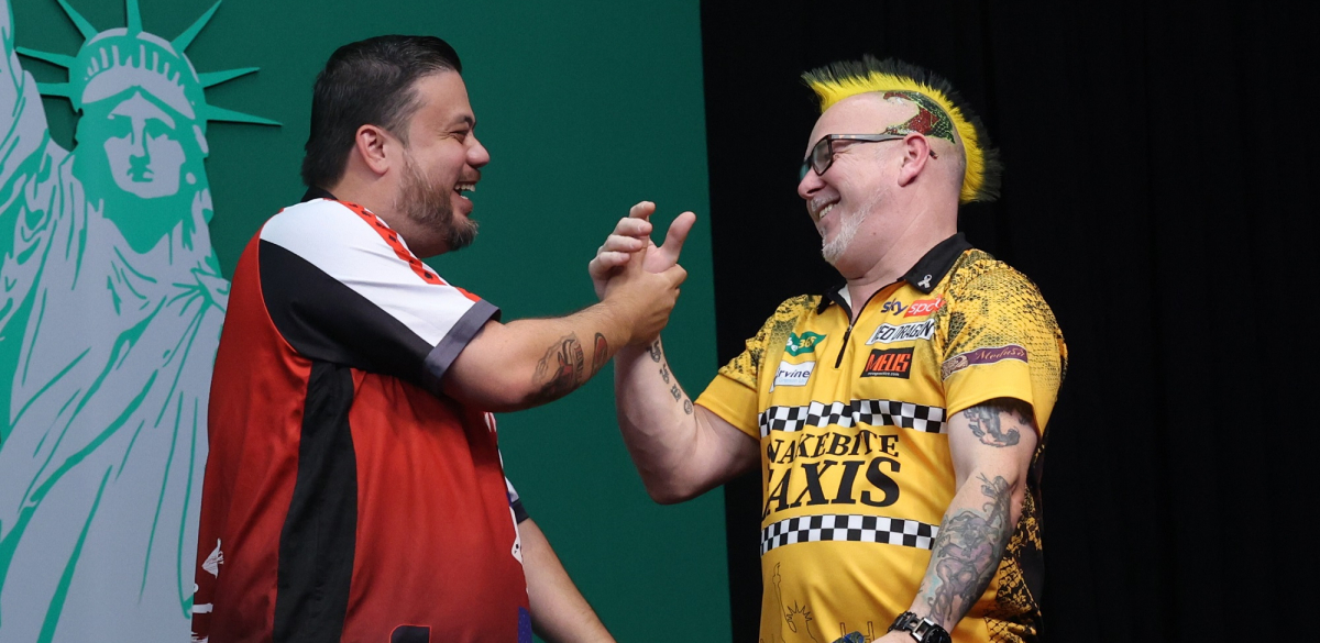 Danny Baggish & Peter Wright (Ed Mulholland, PDC)