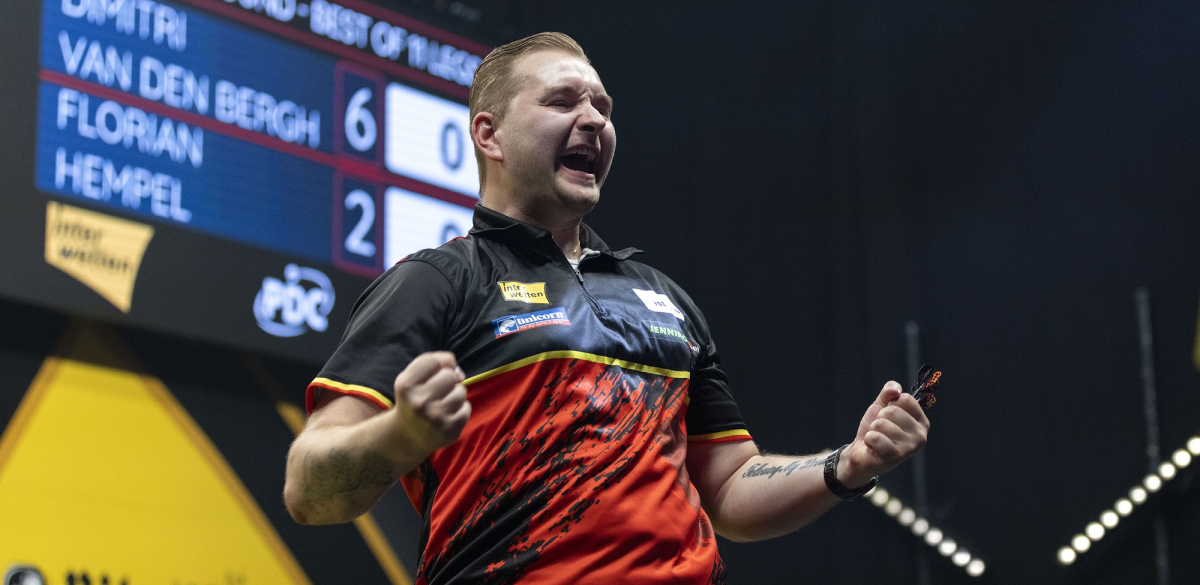 Dimitri Van den Bergh (Kais Bodensieck, PDC Europe)