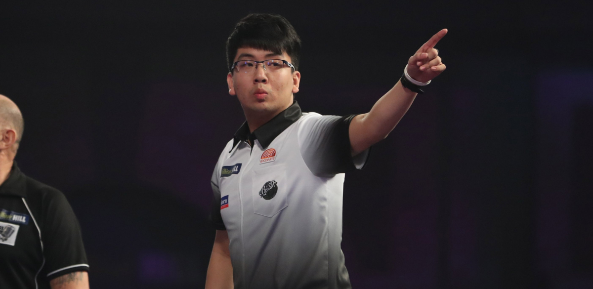 Xiaochen Zong prevailed on Night Three of the PDC China Premier League