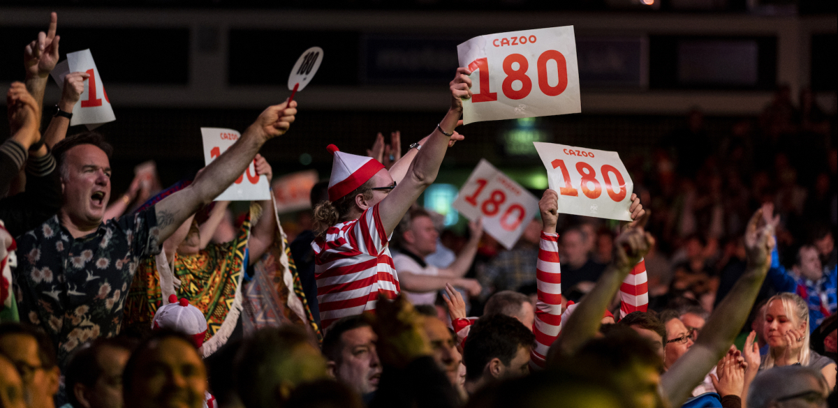 Darts fans