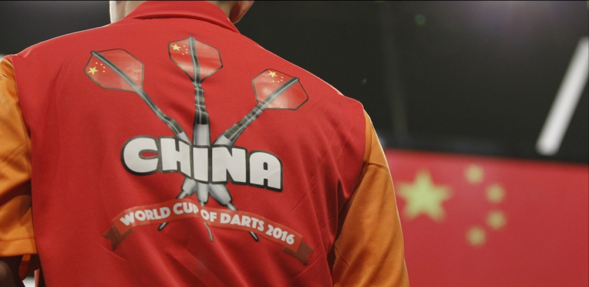 China's World Cup of Darts shirt