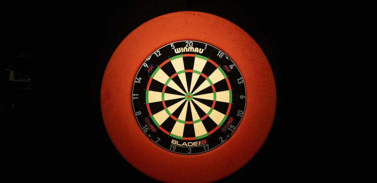 PDC dartboard