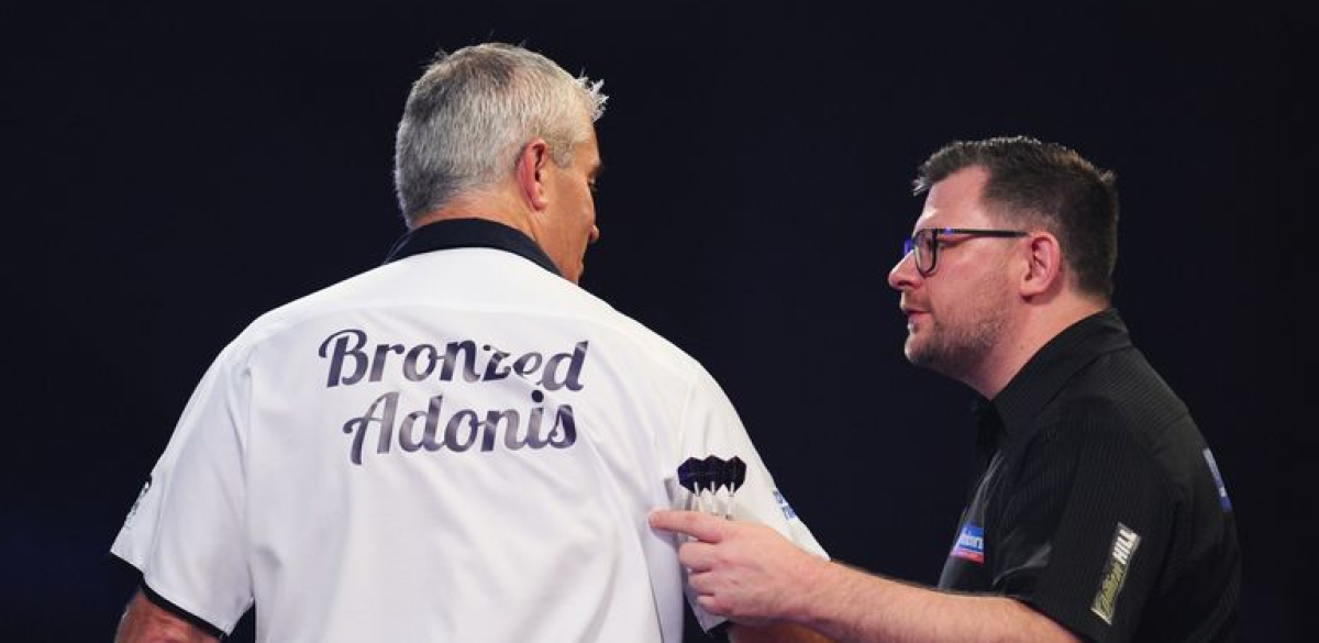 Steve Beaton & James Wade (Lawrence Lustig/PDC)