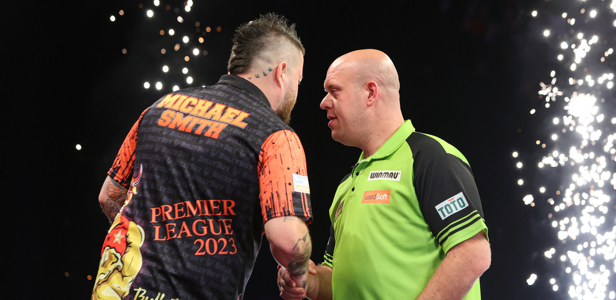 Smith & Van Gerwen (Kieran Cleeves/PDC)