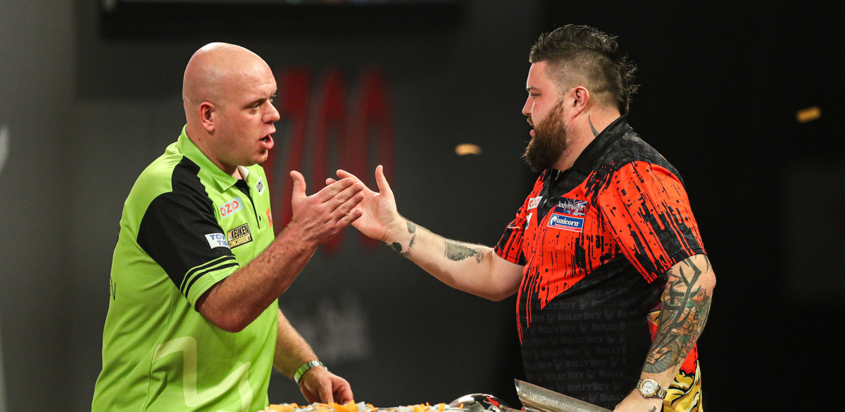 Smith & Van Gerwen (Kieran Cleeves/PDC)