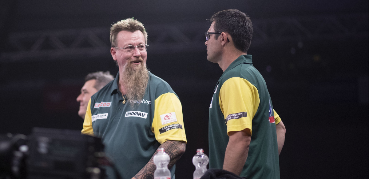 Simon Whitlock & Damon Heta (PDC Europe)