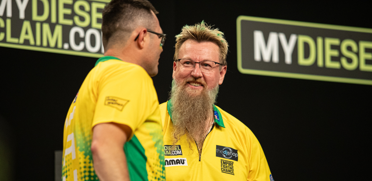 Team Australia (Jonas Hunold/PDC)