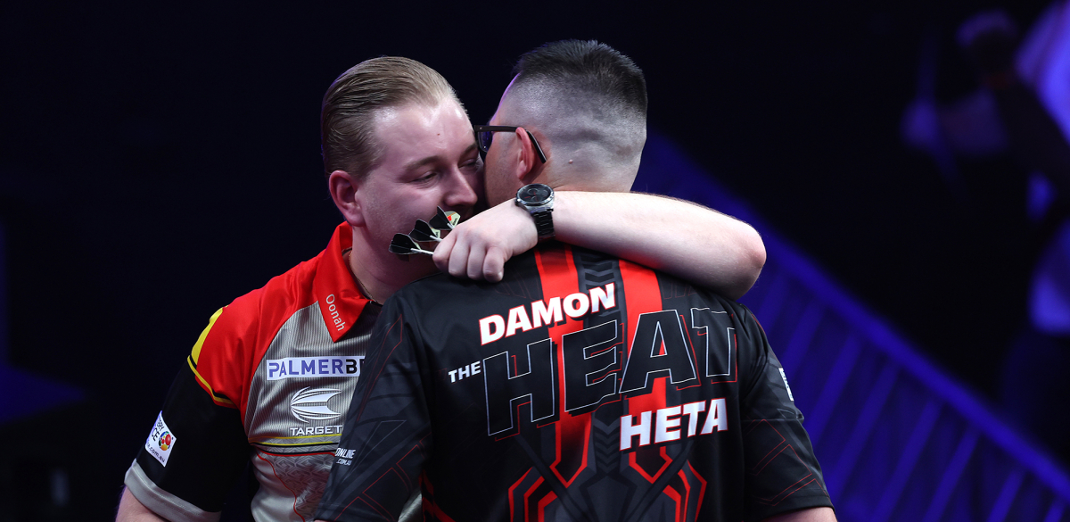 Dimitri Van den Bergh & Damon Heta (PDC)