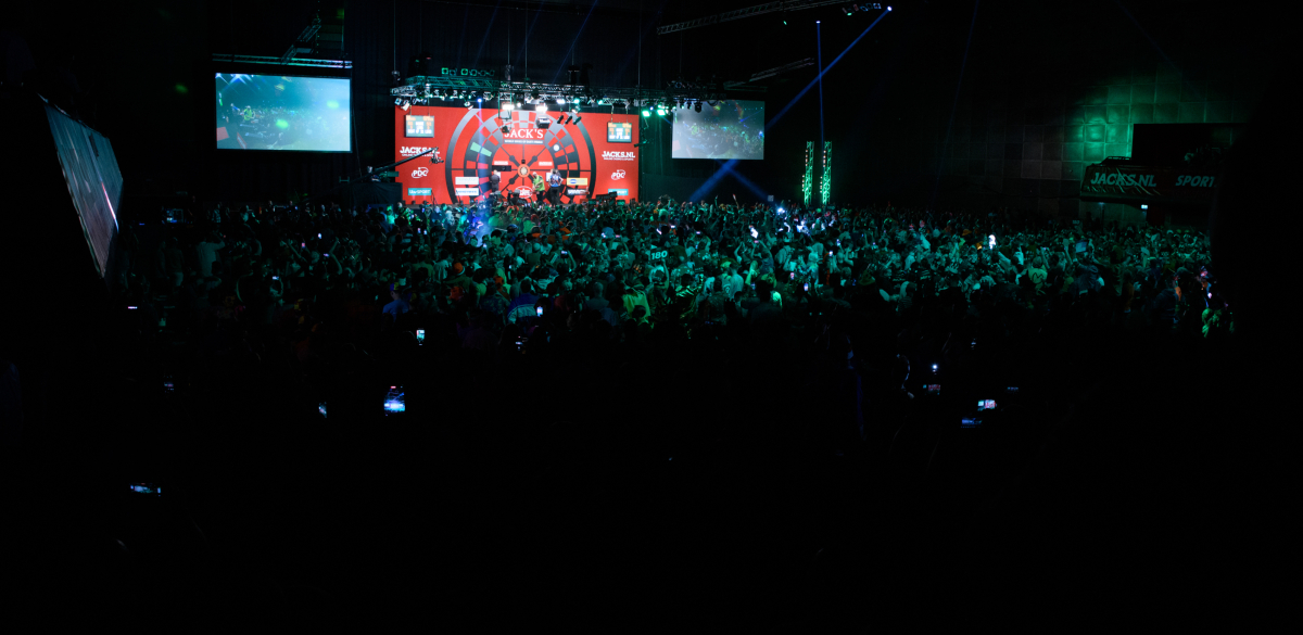 World Series of Darts Finals general view