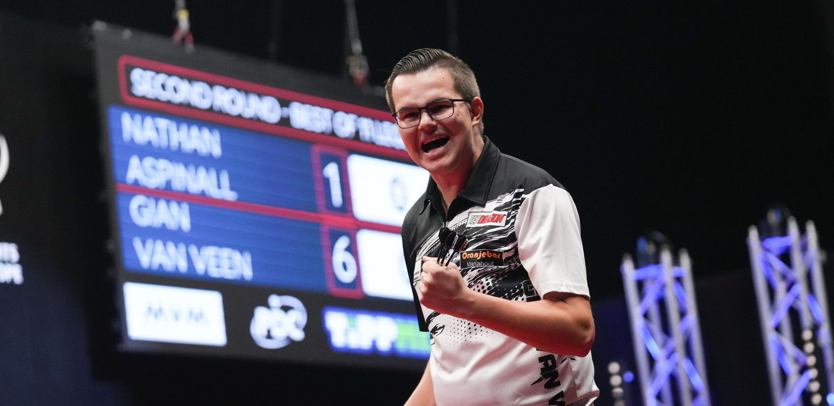 Gian van Veen (Nándor Vörös/PDC Europe)
