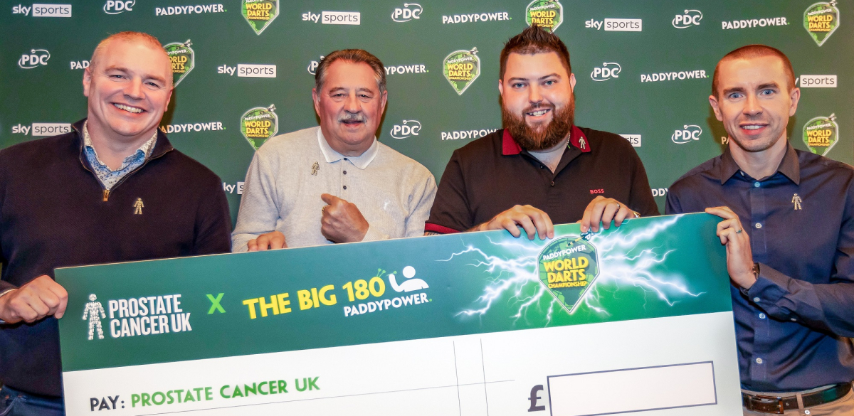 THE BIG 180 - Paddy Power World Darts Championship & Prostate Cancer UK