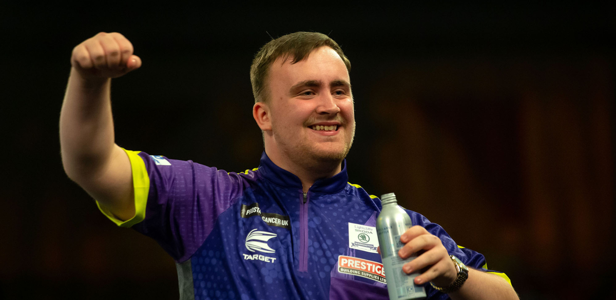 Luke Littler (Simon O'Connor/PDC)