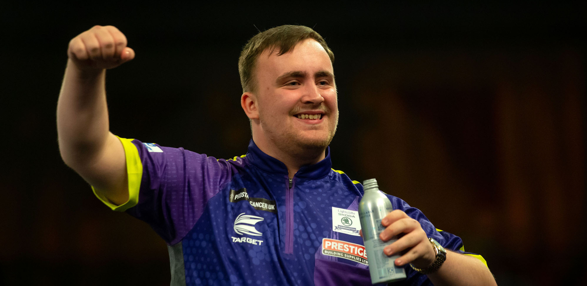 Luke Littler (Simon O'Connor/PDC)