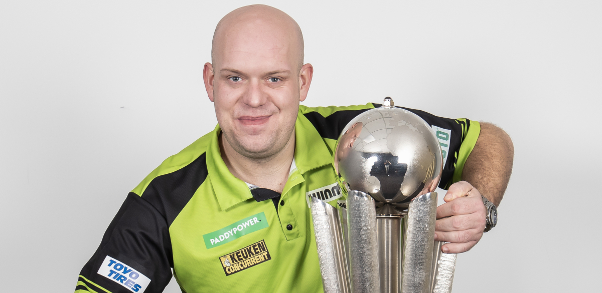 How many PDC World Championship titles has Michael van Gerwen won?