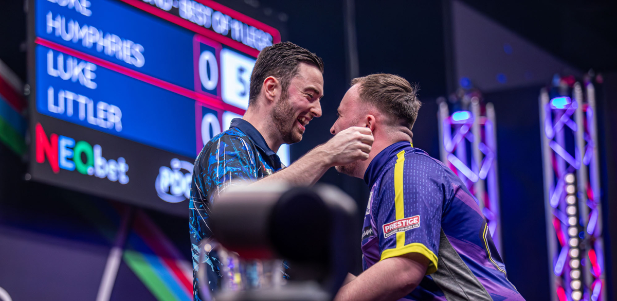 Humphries & Littler (Jonas Hunold/PDC Europe)