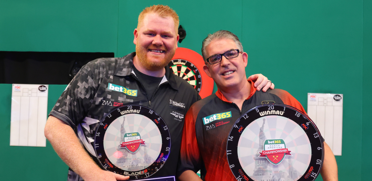Jeff Smith & Matt Campbell (Ed Mulholland/PDC)