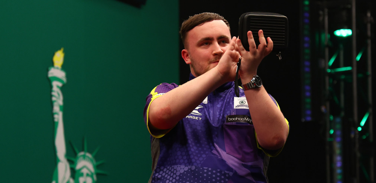 Luke Littler (Ed Mulholland/PDC)
