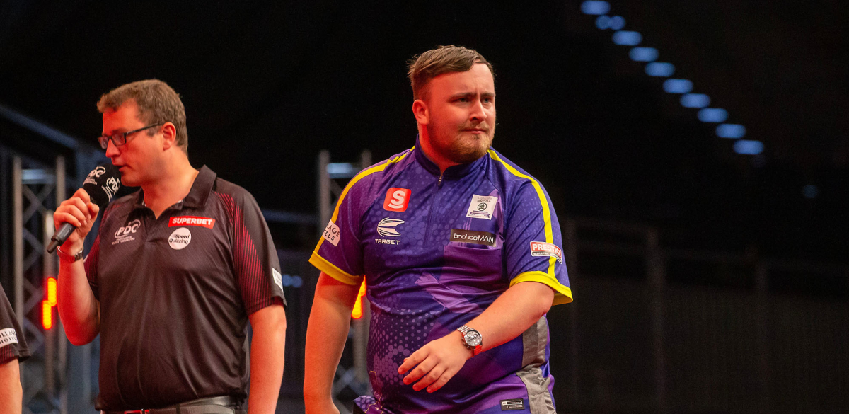 Luke Littler (Simon O'Connor/PDC)