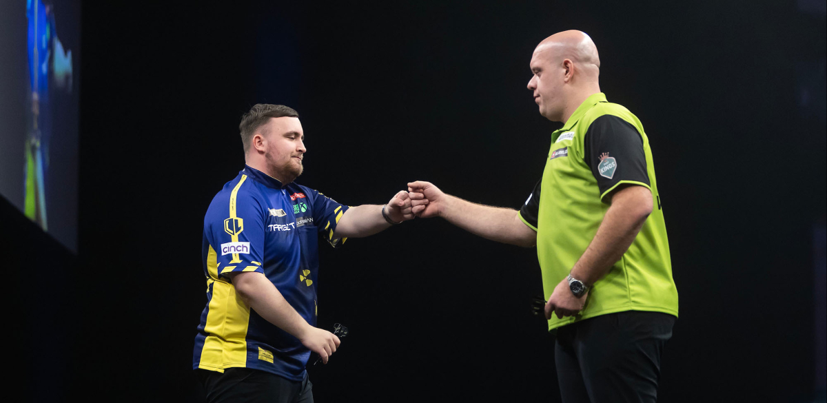 Littler & Van Gerwen (Taylor Lanning/PDC)