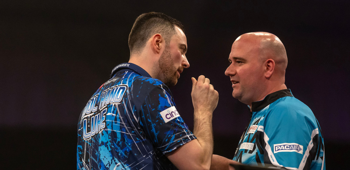 Luke Humphries & Rob Cross (Simon O'Connor/PDC)