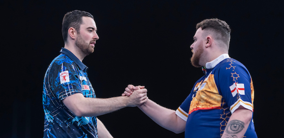 Josh Rock & Luke Humphries (Taylor Lanning/PDC)