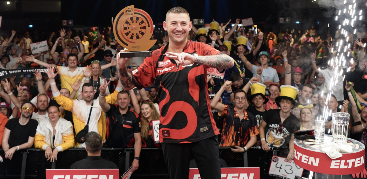 Nathan Aspinall (Dejan Romic/PDC Europe)