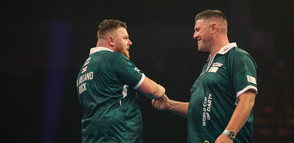 Daryl Gurney & Josh Rock (Jenny Segers/PDC Europe)
