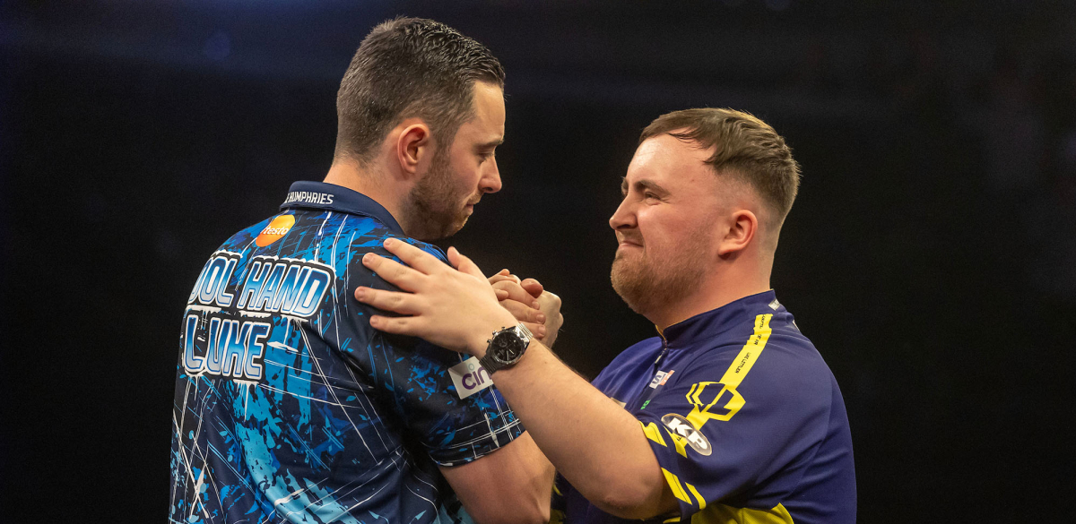 Humphries & Littler (Simon O'Connor/PDC)