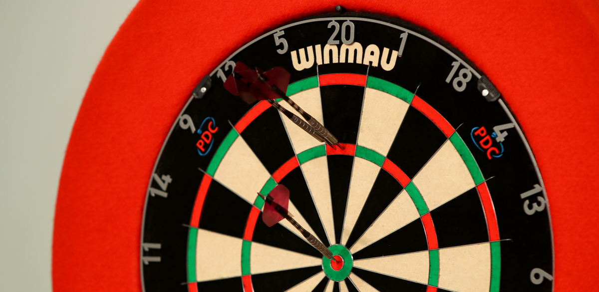 PDC dartboard