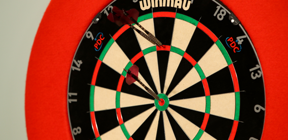 PDC dartboard