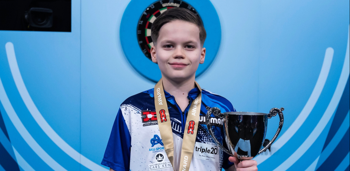 Jack Johnson - JDC Super 16 winner (Taylor Lanning, PDC)
