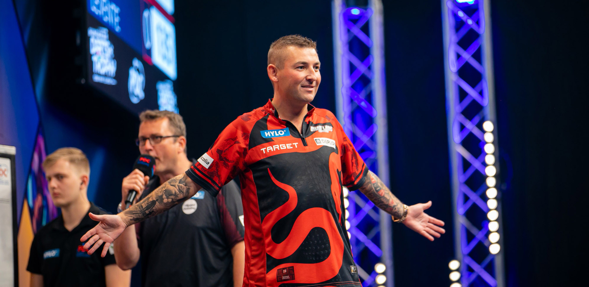 Nathan Aspinall (Gábor Kiss/PDC Europe)