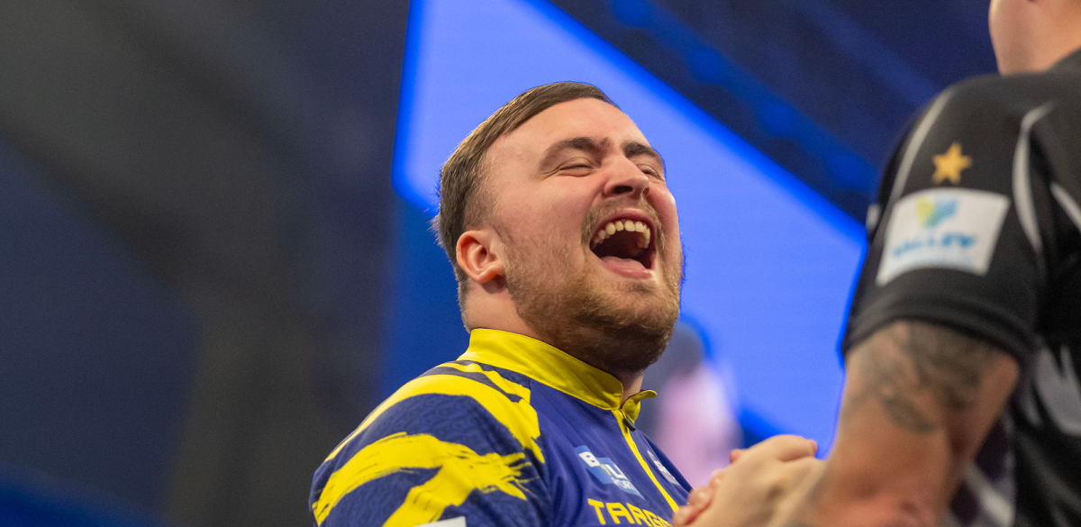 Luke Littler (Simon O'Connor/PDC)