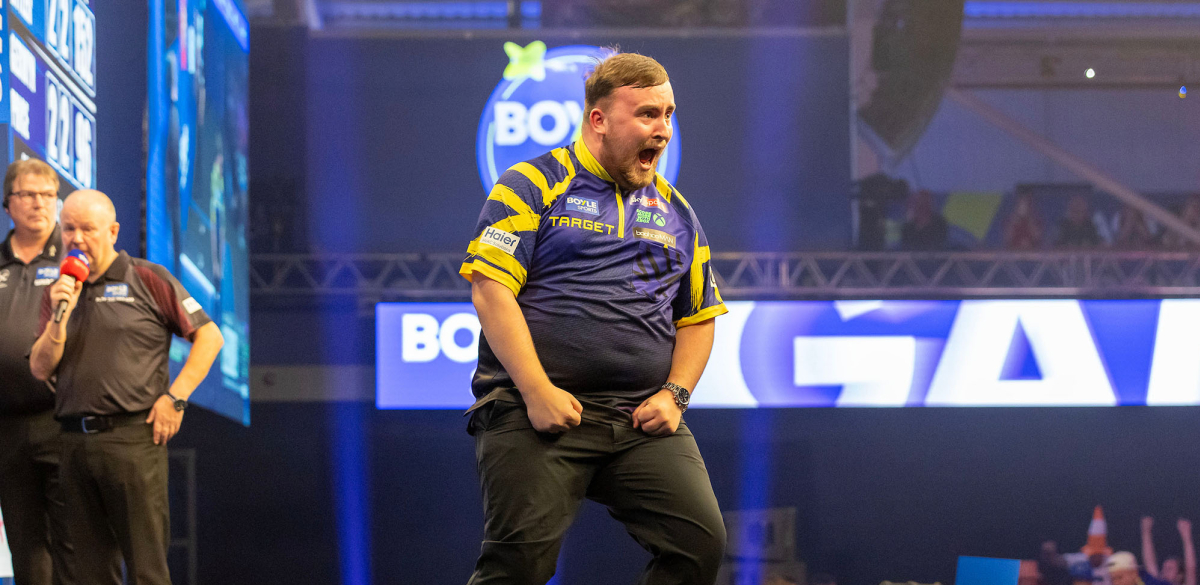 Luke Littler (Simon O'Connor/PDC)