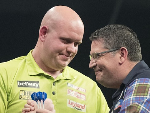 Michael van Gerwen & Gary Anderson (Steve Welsh, PDC)